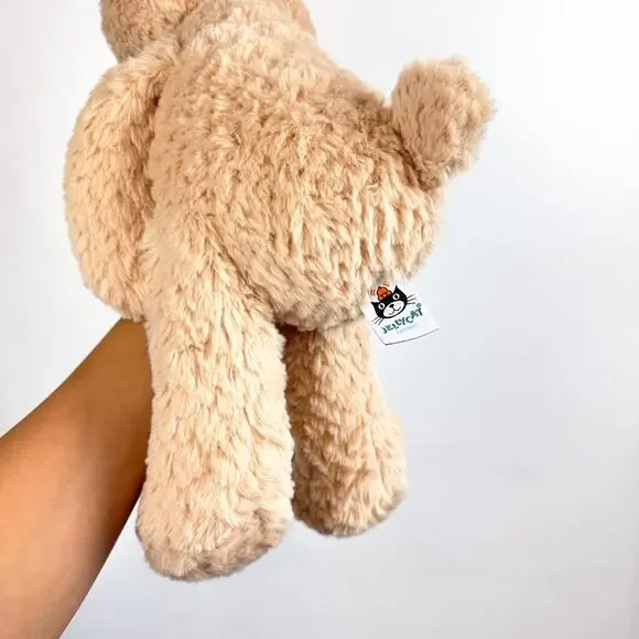 JellyCat Edward Bear Plush Stuffed Animal Large Beige - Picture 4 of 7